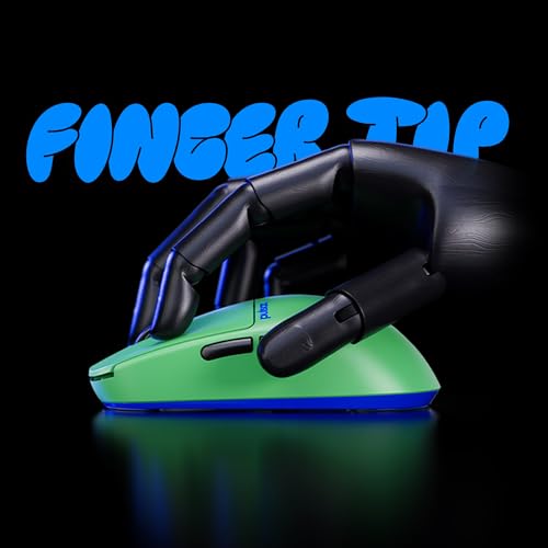 Pulsar Gaming Gears X2 Crazylight Wireless Gaming Mouse, Ultra Lightweight 1.23 oz (35g), Optical Switch, 32000 DPI, 750 IPS, XS-1 Sensor, 8k Compatible (Aqua Zest) - color: Aqua Zest, size: Mini, style: X2 CrazyLight