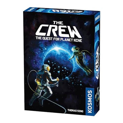 Thames & Kosmos The Crew - Quest for Planet Nine | Card Game | Kennerspiel des Jahres Winner | Cooperative | 3-5 Players | Ages 10+ | Trick-Taking | 50 Levels of Difficulty | Endless Replay