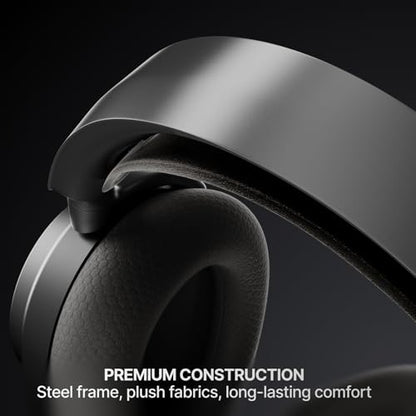 SteelSeries Arctis Nova 7 Wireless Gen 2 Gaming Headset - Real-Time App Control, 50+ HR Play, Neodymium Drivers, Mix 2.4GHz/Bluetooth, PC, PS5, PS4, Switch 1/2, Mobile - Black - color: Black, style: PC | PlayStation