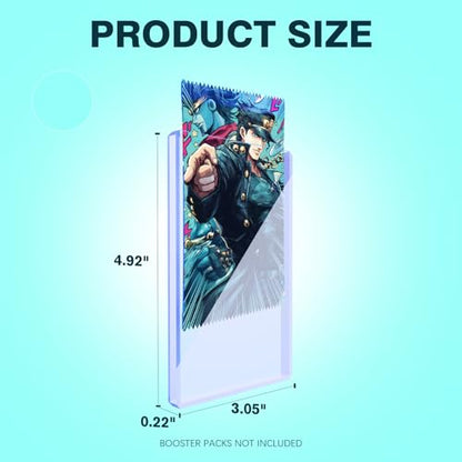 Card Archiver Booster Pack Topload Protector, Hard Top Loaders, 20 Pack | Sturdy Top Load Card Holders, UV Barrier Moisture Resistant, Anti-scuff Protection, Transparent Booster Pack Display Case
