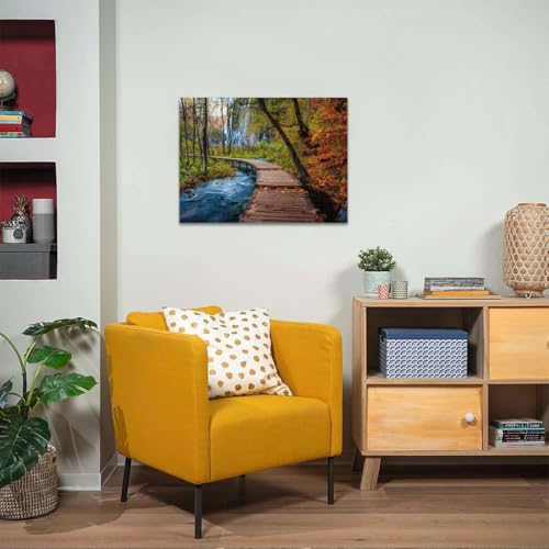 Ravensburger Autumnal Wooden Trail 1000 Piece Puzzle for Adults