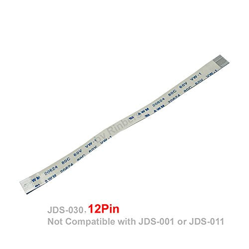 Pack of 2 JDS-030 Replacement Charging Port Micro USB Adaptor Charger Socket Circuit Board with 12 Pin Flex Cable