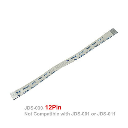 Pack of 2 JDS-030 Replacement Charging Port Micro USB Adaptor Charger Socket Circuit Board with 12 Pin Flex Cable