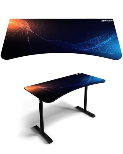 Arozzi Arena Gaming Desk Pad D008 | Full Desk Mouse Pad, Washable Desk Mat, Anti-Slip Rubber Base, Water-Resistant Surface - color: D008