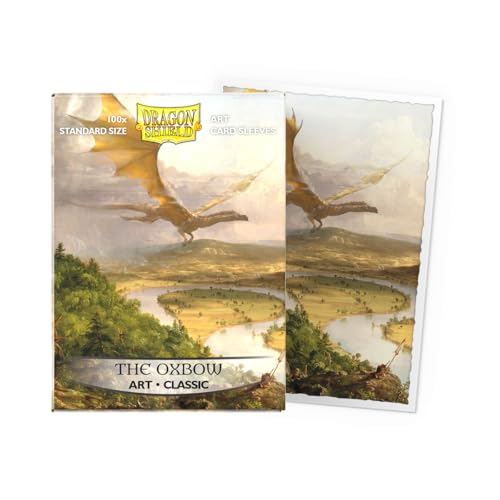 Dragon Shield Art Sleeves | Limited Edition - The Oxbow | 100 CT - Smooth & Tough Premium TCG Sleeves | Compatible with Pokemon, One Piece & Magic the Gathering - color: The Oxbow