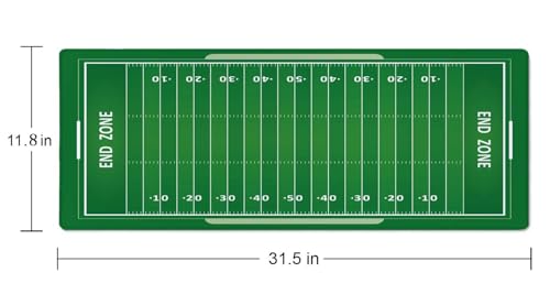 Desk Mat, Large Desk Pad Large Mouse Pad Cute Desk Accessories Home Office Essentials XL Desk Mat Desk Pad Mat for Keyboard Mouse Desk Pads On Top of Desks Computer American Football Field - color: American Football Field