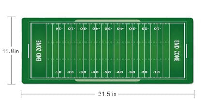 Desk Mat, Large Desk Pad Large Mouse Pad Cute Desk Accessories Home Office Essentials XL Desk Mat Desk Pad Mat for Keyboard Mouse Desk Pads On Top of Desks Computer American Football Field - color: American Football Field