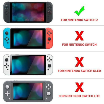 eXtremeRate DIY Replacement Full Set Buttons for Joycon 2, Custom ABXY Direction Keys Dpad + - C Home Capture Release L R ZR ZL Trigger Buttons for Nintendo Switch 2 Controller - Chrome Gold - color: Chrome Gold