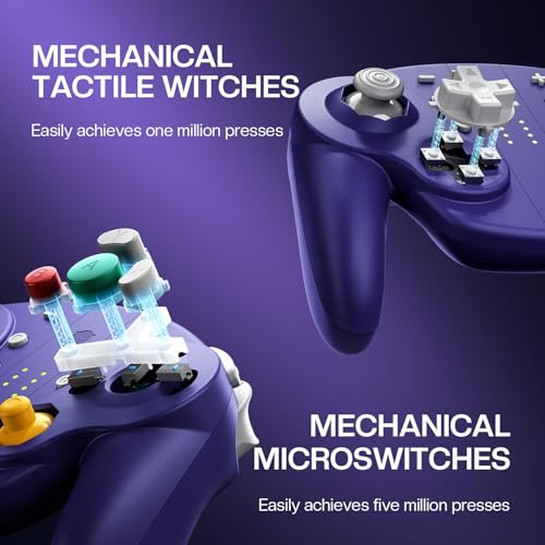 NYXI Hyperion 3 Switch 2 Controller – World's First Third-Party Wireless Controller for Switch 2, Hall Effect Joystick, 9-Axis Gyro, Full Mechanical Buttons, Dual Back Buttons & Adjustable Vibration