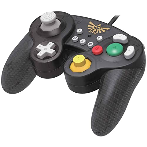 HORI Nintendo Switch Battle Pad (Zelda) GameCube Style Controller - Nintendo Switch - style: Zelda