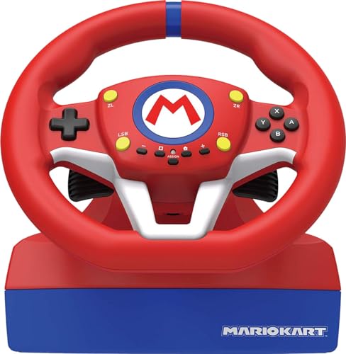 Hori Nintendo Switch Mario Kart Racing Wheel Pro Mini By - Officially Licensed By Nintendo - style: Mario Kart