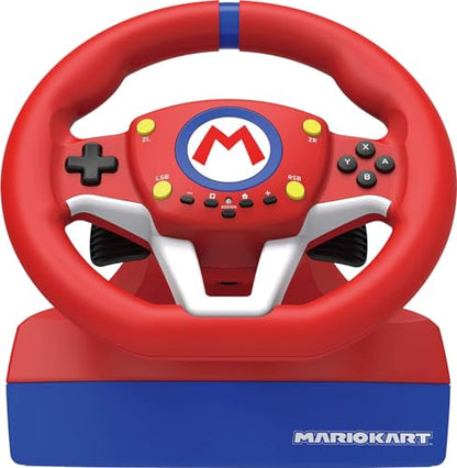 Hori Nintendo Switch Mario Kart Racing Wheel Pro Mini By - Officially Licensed By Nintendo - style: Mario Kart