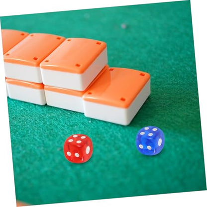 Abaodam Mahjong Machine Glass Cover Dice Lid Accessory Dice Storage for Chinese Mahjong