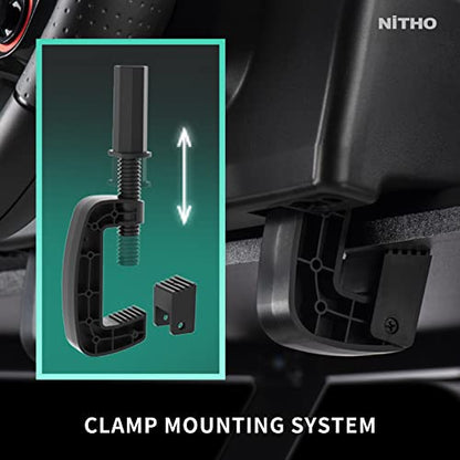 Nitho Drive Pro ONE Racing Wheel with Pedals and Separate Shifter, 270° Gaming Steering Wheel Compatible with PC, PS4, Switch, Xbox One & Xbox Series X|S, Zero Dead Zone Driving Sim with Vibration