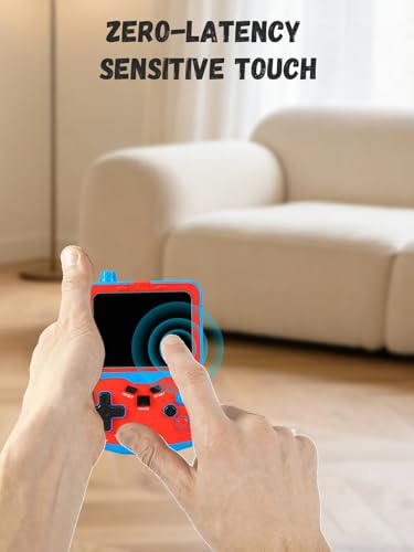 [2 Pack] Compatible with SNONBROS QS8 Handheld Game Console 3.5“ Screen Protector, 9H Anti-Glare Tempered Glass, Shockproof Scratch-Resistant
