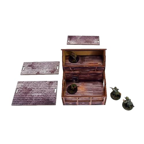 Pre-Painted WW2 Ostfront Village Workshop