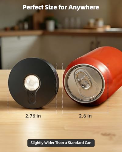 Rechargeable Puck Lights with Remote Control, 1500mAh Battery Operated Tap Lights, Dimmer & Timer Under Cabinet, Wireless LED Stick-On for Closet, Bedroom, Kitchen - Black 3Pcs - color: Black