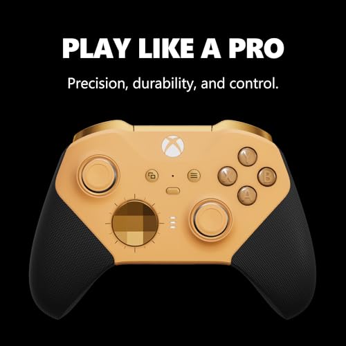 Xbox Wireless Gaming Controller | Elite Series 2 Core | Soft Melon | Console, PC, and Cloud Devices | Adjustable Thumbsticks | Trigger Locks - color: Soft Melon