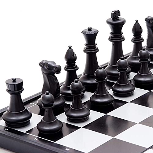 Magnetic Travel Chess Set with Folding Chess Board Educational Toys for Kids and Adults (12.6") - size: 12.6"