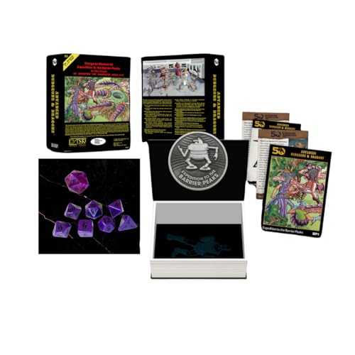 Classic Module Dice Sets - D&D (Expedition to The Barrier Peaks) - style: Expedition to the Barrier Peaks