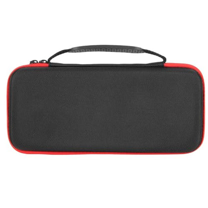 Estink Handheld Game Console Carrying Case EVA Nylon Shockproof Storage Bag 31 X 14 X 6cm for Ally 7 Inch 120Hz Gaming Handheld Travel Camping Daily Use (Red) - color: Red