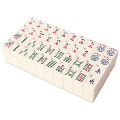 1.2” American Mahjong Tiles, 160 American Mahjong Tiles (Tiles Only, No Dice and Other Accessories) - color: Ivory