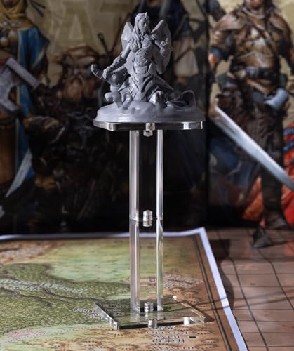 Kalami 2 Pcs Flying Miniatures Magnetic Combat Riser for DND with 2" Base | 3D Single Flyer Riser for TTRPGS and Board Games - size: 2 in-Magnetic