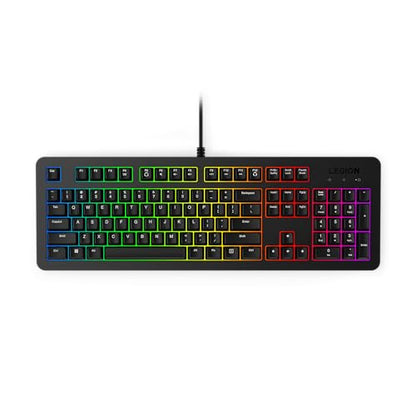 Lenovo Legion K310 RGB Wired Gaming Keyboard - Ultra-Fast Reaction Time with Tactile Keys, Quiet Key Membrane Switches, Silent Operation, RGB Illumination - Water Resistant & Compact Design - style: K310 Keyboard