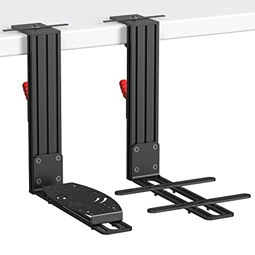 Upgraded Desk Mount for Flight Simulator Joystick, Hotas, Throttle Systems - Compatible with Thrustmaster, Logitech, TCA Officer Pack Airbus, and VKB Hotas etc - 2 Pack - Enhance Your Flight Sim Experience