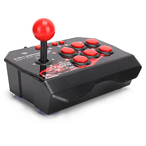 Arcade Fight Stick, Wired Arcade Joystick Arcade Fight Stick Portable Arcade Fight Stick Wired Arcade Joystick Arcade Games Accessories for Switch PC PS3 Arcade Fight Stick