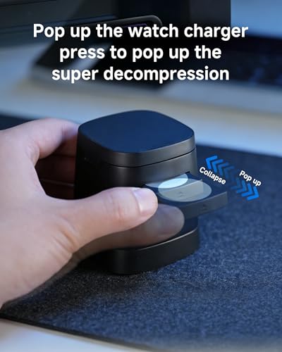 4-in-1 Wireless Charging Station, 15W Fast Charging with Adjustable Night Light, Multi Device Charging Station, Compatible with iPhone 15/14/13/12 Series, Apple Watch, AirPods – Black - color: BLACK