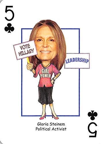 Gloria Steinem Trading Card (Political Activist) 2016 Hero Decks I'm With Her #5