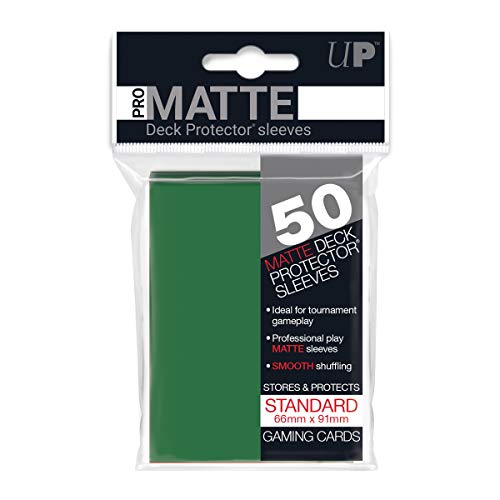 Ultra Pro Pro-Matte Green Deck Protector - color: Green