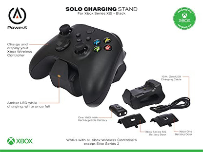 PowerA Solo Charging Stand for Xbox Series X|S - Black - color: Black, style: Solo Charge