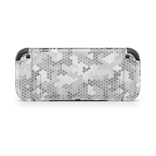 Glossy Glitter Gaming Skin Compatible with Nintendo Switch 2 Console Only - Camo Hexadots - Premium 3M Vinyl Protective Wrap Decal Cover - Easy to Apply | Crafted in The USA by MightySkins - color: Camo Hexadots, size: Switch 2 Console Skin Only, style: G