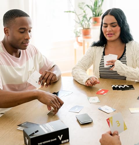 The Voting Game + After Dark Expansion Set - The Hilarious Adult Party Game About Finding Out Who Your Friends are - Perfect Christmas White Elephant Gifts, Stocking Stuffers + Board Games Night