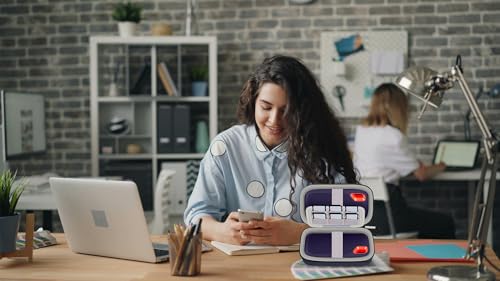 Comecase Dual SSD Case for SanDisk Extreme Portable SSD and Extreme PRO | Holds 2 Drives & 12 SD Cards, Elastic Strap Fit 500GB/1TB/2TB/4TB/8TB, Cable Groove & Carabiner for Travel,Dark Blue,Box Only - color: Dark Blue