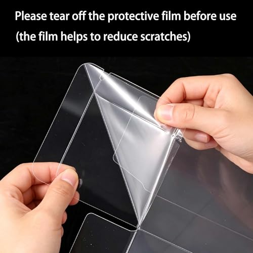 8PCS Plastic Protector Case for Booster Bundle, Foldable Display Box Clear Booster Bundle/Build&Battle Collectors Cards Protector Storage (Will NOT fit Ascended Heroes or Perfect Order)