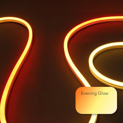 LIFX Neon Flex Rope Lights - 16ft Outdoor LED Rope Light - Compatible with Alexa | Matter Certified, Apple Homekit, WiFi 2.4GHz, Polychrome 60 Zones, RGB 1500-9000K, 2150 lm, IP67, for patios, eaves, pathways - style: 16FT Outdoor