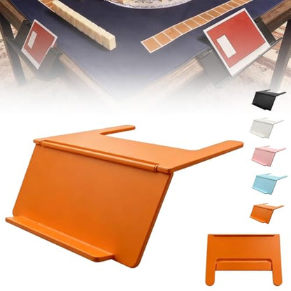 Mahjong Card Holder for Table, Under Mat Slide in Stand Angled Viewing Rack Foldable 3D Printed Space Saving Accessory for American Mahjong Mat (05) - color: A - 05