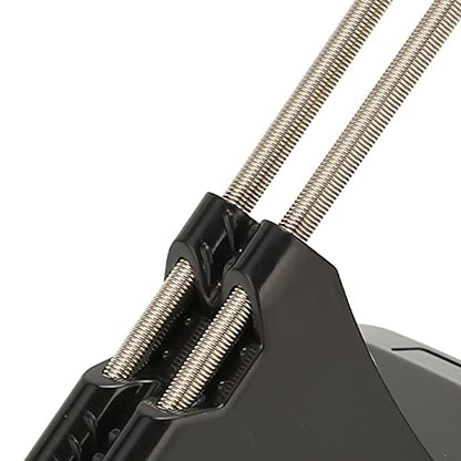 Gaming Mouse Bungee, Drag Mouse Movement Cable Holder, Anti Slip Heavy Duty Stability Design with Antirust Spring Arm for Esports Level Performance Classic Black (Black)