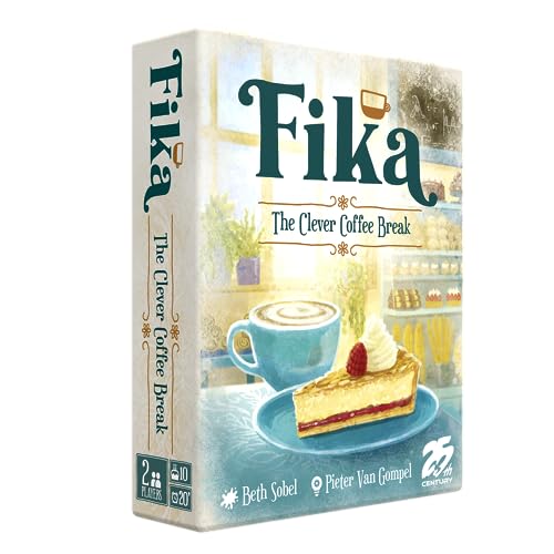 Fika, Two Player Coffee Shop Themed Strategy Card Game - 25th Century Games