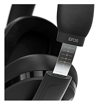 EPOS H3 Closed Acoustic Gaming Headset with Noise-Cancelling Microphone - Plug & Play Audio - Around The Ear - Adjustable, Ergonomic - for PC, Mac, PS4, PS5, Switch, Xbox - Onyx Black
