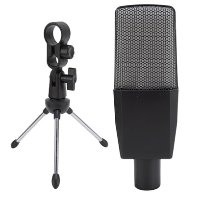 Fabater USB Gaming Microphone with Dynamic RGB Lighting Fast Mute for PC Streaming Podcast Studio Recording, USB Condenser Mic with Tripod Stand for Gaming Enthusiasts