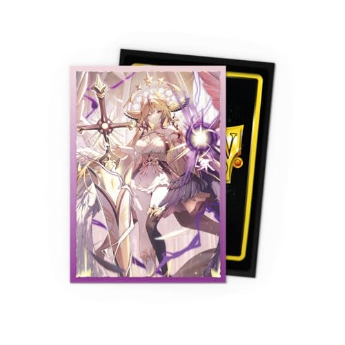 Dragon Shield | Grand Archive Matte Art Sleeves | 100 CT - Smooth & Tough Premium TCG Sleeves | Compatible with Pokemon, One Piece & Magic the Gathering | Haniel, Archangel of Spectra - color: Haniel, Archangel of Spectra