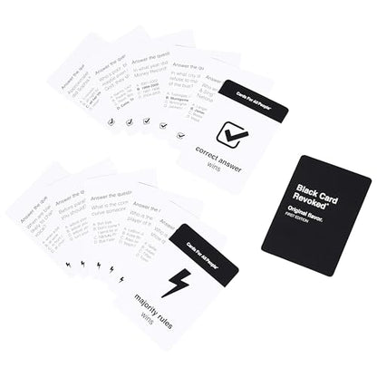 Black Card Revoked Original Flavor - Celebrate The Culture with America’s 1st Black Card Game | The Original Black Trivia | Perfect for Every Cookout, Game Night & Holiday