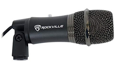Rockville Z-Stream USB Condenser Computer Microphone for YouTube/Zoom | Podcasting/Streaming/Gaming, Includes Stand and Windscreen, Plug and Play, Mac/Windows, Omni-Directional