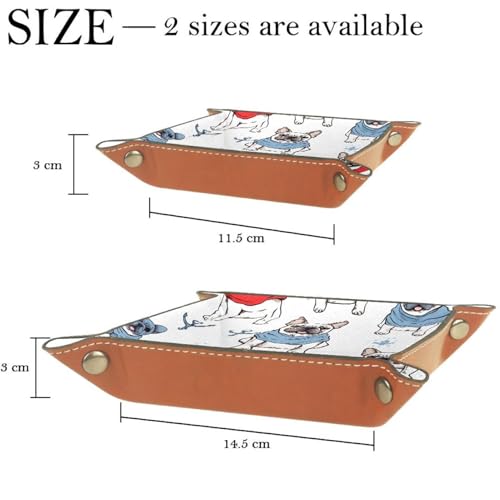 Bulldog Anchors Dice Tray Dice Rolling Tray Folding Dice Holder for Dice Games, Like RPG, DND and Other Table Games - color: Multi 19
