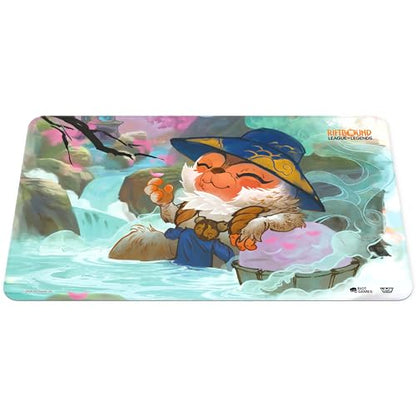 Riftbound: League of Legends - Playmat: Teemo -TCG Spiritforged Spirit Blossom, 24x14, Neoprene, Character Art, Tabletop Trading Card Game Accessory - style: Teemo