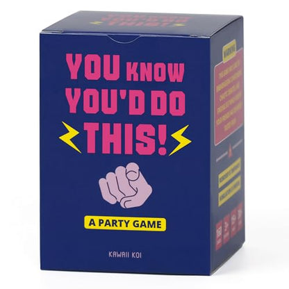 KAWAII KOI Hilarious Voting Party Card Game for Adults & Teens, Call Out Your Friends & Reveal Who They Really are, Perfect for Game Night & Parties - You Know You’D DO This!